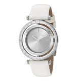 Michael Kors Averi Silver Dial White Leather Strap Watch for Women - MK2524 Buy Now By Michael Kors