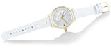 Tommy Hilfiger Brooklyn Quartz White Dial White Leather Strap Watch for Women - 1782018 Buy Now By Tommy Hilfiger