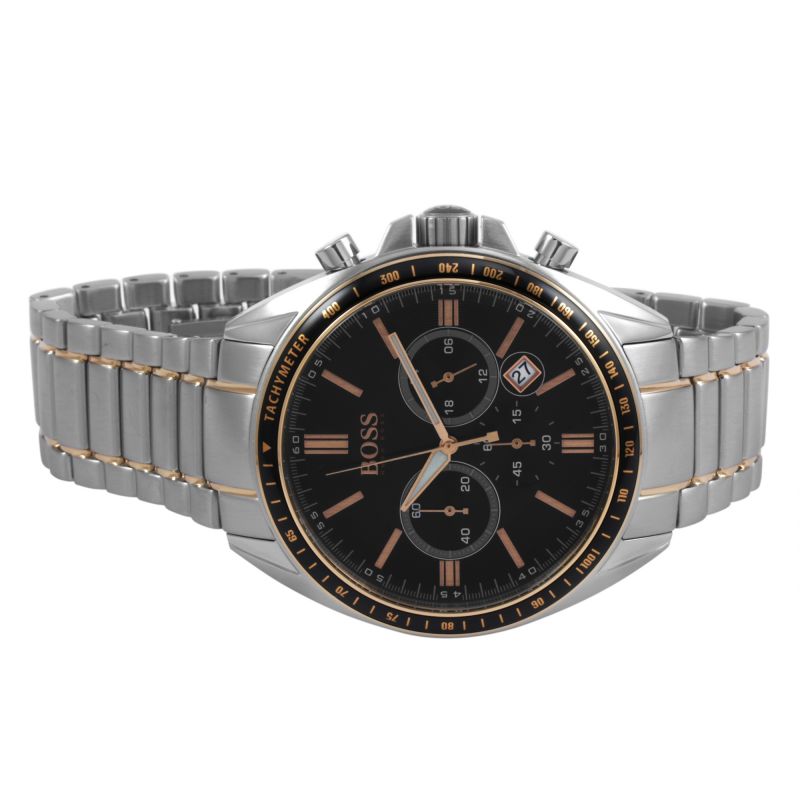 Hugo Boss Driver Sport Grey Dial Grey Steel Strap Watch for Men - 1513094 Buy Now By Hugo Boss