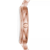 Michael Kors Cinthia Mother of Pearl Rose Gold Dial Rose Gold Steel Strap Watch for Women - MK3643 Buy Now By Michael Kors