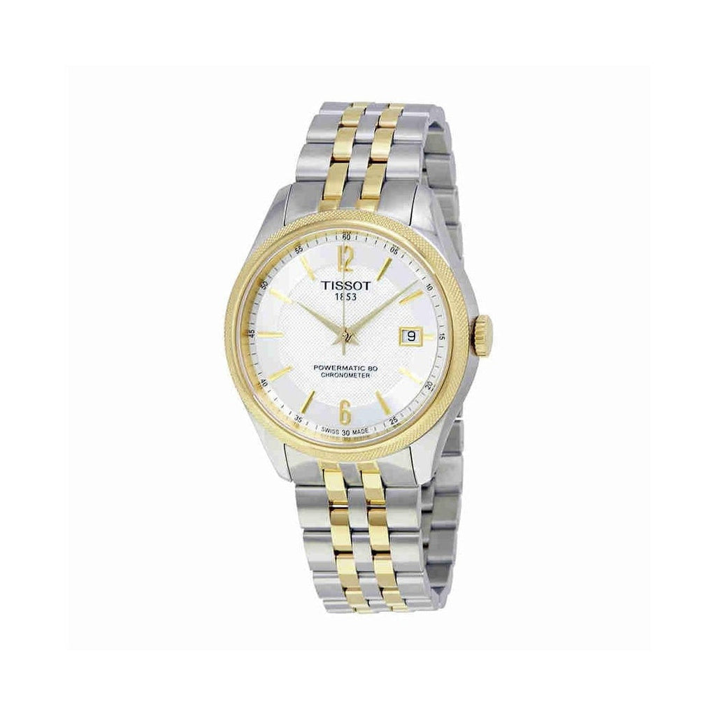 Tissot Ballade Powermatic 80 Chronometer Silver Dial Two Tone Steel Strap Watch For Men - T108.408.22.037.00 Buy Now By Tissot