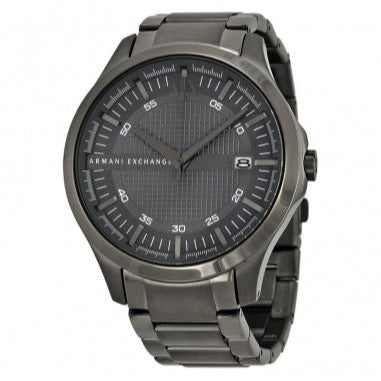 Armani Exchange Hampton Chronograph Grey Dial Grey Steel Strap Watch For Men - AX2135 Buy Now By Armani Exchange