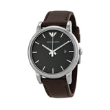 Emporio Armani Classic Quartz Brown Dial Brown Leather Strap Watch For Men - AR1729 Buy Now By Emporio Armani