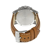 Fossil Grant Chronograph White Dial Brown Leather Strap Watch for Men - FS5060 Buy Now By Fossil