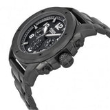 Fossil Machine Chronograph Black Dial Black Steel Strap Watch for Men - FS4927 Buy Now By Fossil
