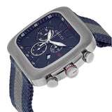 Gucci Coupe Chronograph Blue Dial Two Tone NATO Strap Watch for Men - YA131203 Buy Now By Gucci