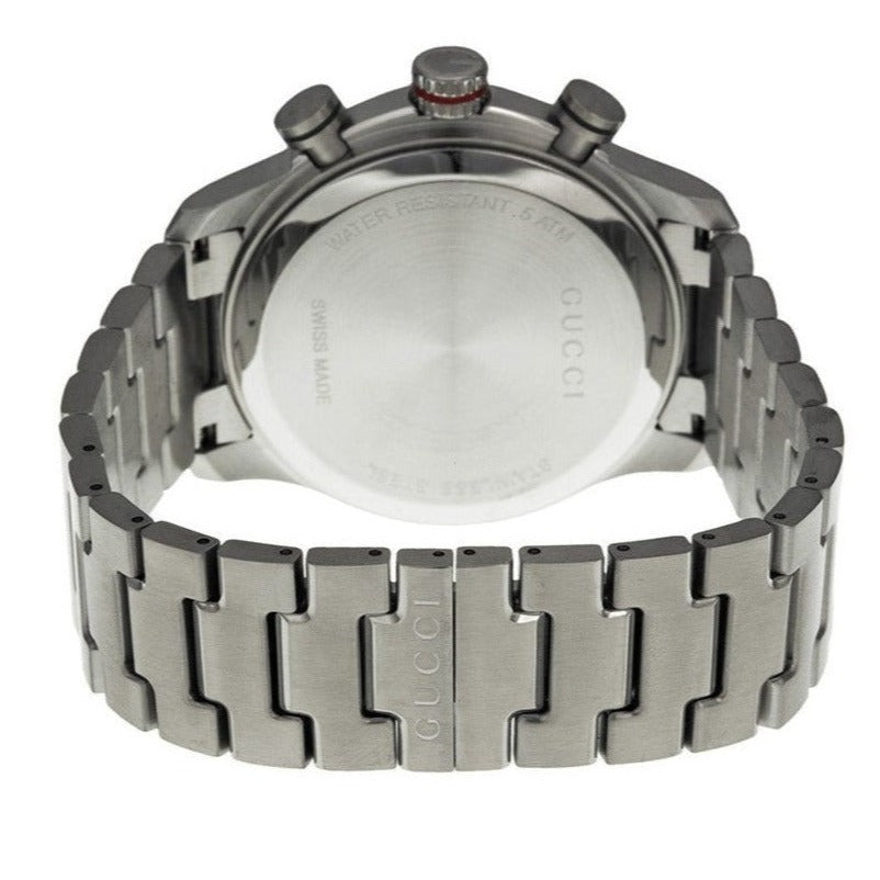 Gucci G Timeless Brown Dial Silver Steel Strap Watch For Men - YA126248 Buy Now By Gucci