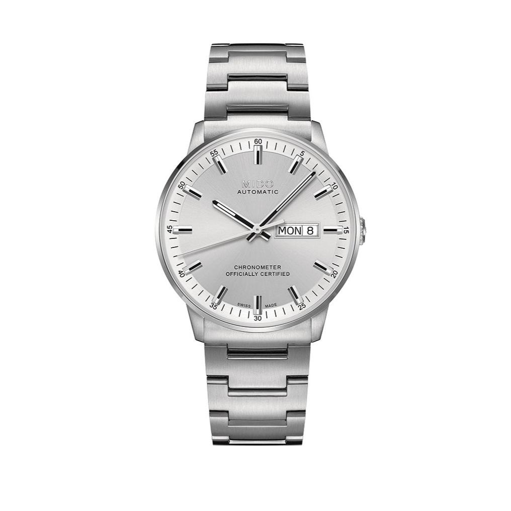 Mido Commander II Automatic Chronometer Silver Dial Silver Steel Strap Watch For Men - M021.431.11.031.00 Buy Now By Mido
