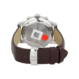 Tissot T Race PRC 200 Chronograph White Dial Brown Leather Strap Watch for Men - T17.1.516.32 Buy Now By Tissot