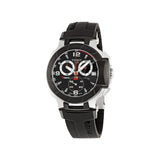 Tissot T Race Chronograph Black Dial Black Rubber Strap Watch for Men - T048.417.27.057.00 Buy Now By Tissot