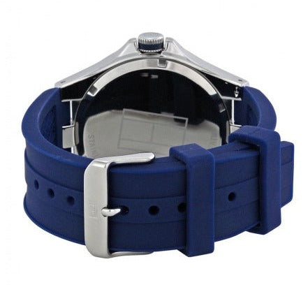 Tommy Hilfiger Drew Black Dial Black Rubber Strap Watch for Men - 1791062 Buy Now By Tommy Hilfiger