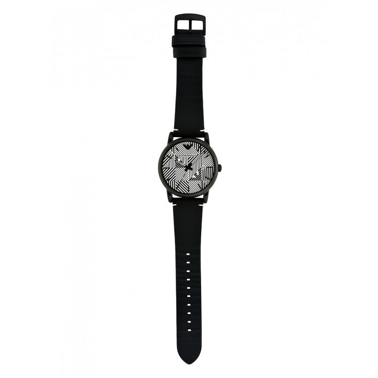 Emporio Armani Luigi Quartz White Dial Black Rubber Strap Watch For Men - AR11136 Buy Now By Emporio Armani