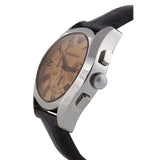 Emporio Armani Valente Chronograph Amber Dial Brown Leather Strap Watch For Men - AR1634 Buy Now By Emporio Armani