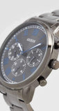 Guess Hendrix Chronograph Gunmetal Dial Gunmetal Steel Strap Watch for Men - W1309G3 Buy Now By Guess