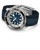 Breitling Superocean Automatic 44 Blue Dial Blue Rubber Strap Watch for Men - A17376211C1S1 Buy Now By Breitling