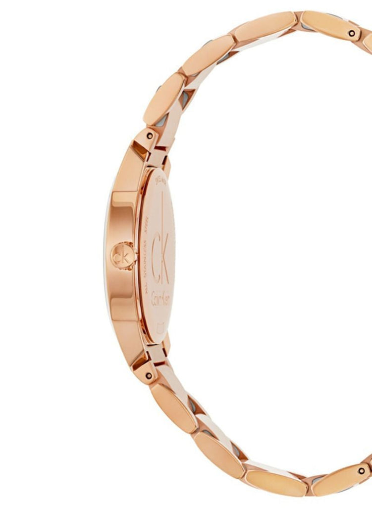 Calvin Klein City White Mother of Pearl Dial Rose Gold Steel Strap Watch for Women - K2G23646 Buy Now By Calvin Klein