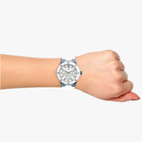 Guess Overdrive Chronograph White Dial White Rubber Strap Watch for Women - W0149L6 Buy Now By Guess