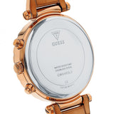 Guess Solstice Diamonds Rose Gold Dial Rose Gold Steel Strap Watch for Women - GW0403L3 Buy Now By Guess