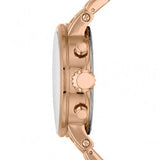 Fossil Boyfriend Chronograph Brown Dial Rose Gold Steel Strap Watch for Women - ES3494 Buy Now By Fossil