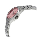 Gucci G Timeless Pink Dial Silver Steel Strap Watch For Women - YA126524 Buy Now By Gucci