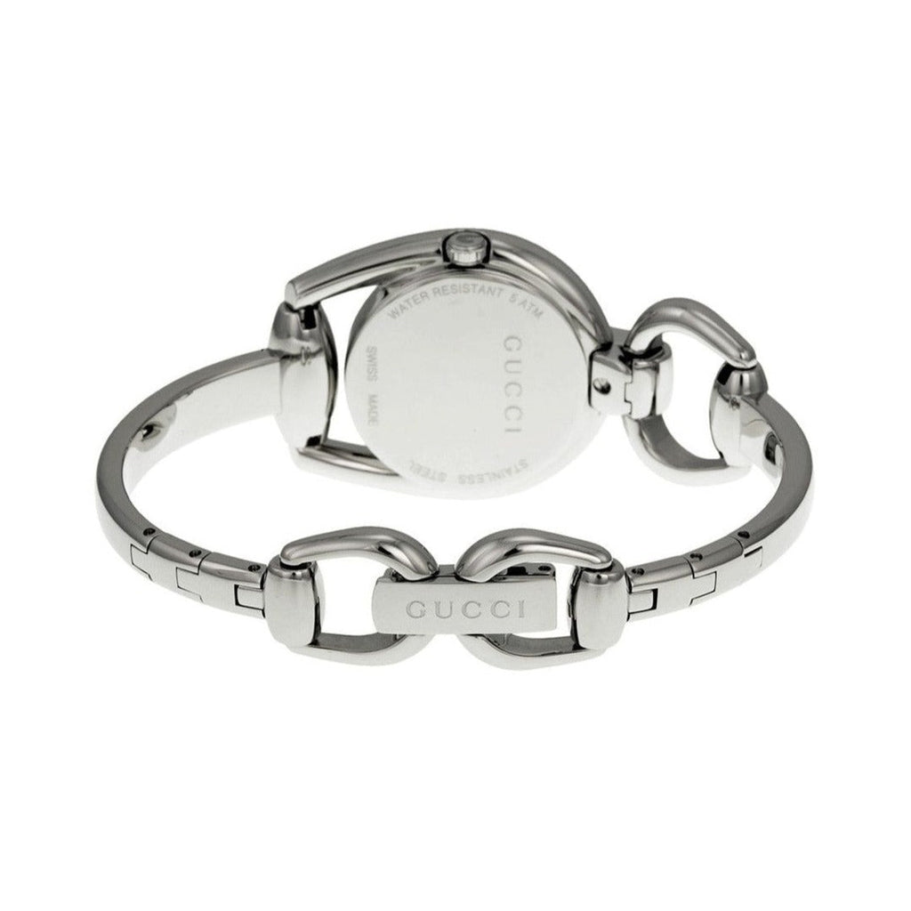 Gucci Horsebit Collection Diamonds Mother of Pearl Dial Silver Steel Strap Watch For Women - YA139506 Buy Now By Gucci