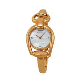 Gucci Horsebit Collection Diamonds Mother of Pearl Dial Rose Gold Steel Strap Watch For Women - YA139508 Buy Now By Gucci