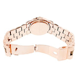 Marc Jacobs Amy Glitz Brown Dial Rose Gold Steel Strap Watch for Women - MBM3221 Buy Now By Marc Jacobs