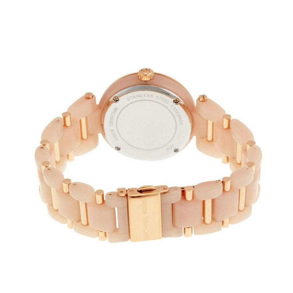 Michael Kors Delray Rose Gold Dial Rose Gold Steel Strap Watch for Women - MK4322 Buy Now By Michael Kors