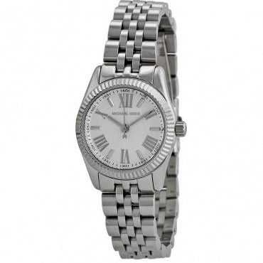Michael Kors Lexington Quartz White Dial Silver Steel Strap Watch For Women - MK3228 Buy Now By Michael Kors