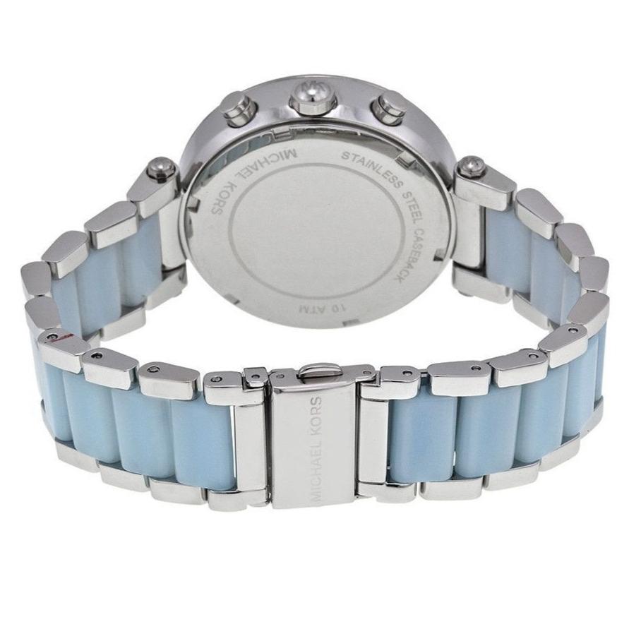 Michael Kors Parker White Dial Two Tone Steel Strap Watch for Women - MK6138 Buy Now By Michael Kors