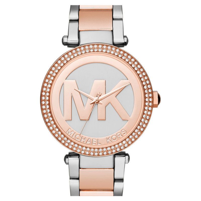 Michael Kors Parker Gold Dial Two Tone Steel Strap Watch for Women - MK6314 Buy Now By Michael Kors