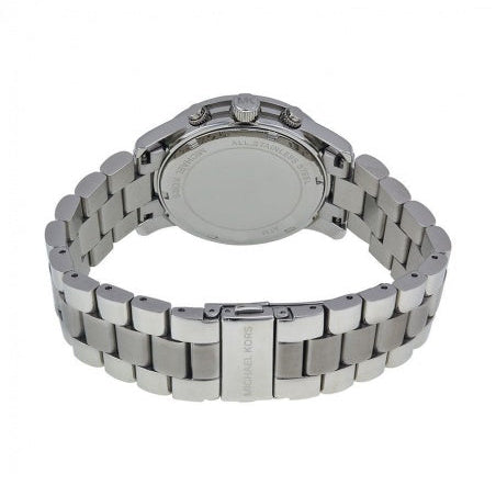 Michael Kors Runway Chronograph Pink Dial Silver Steel Strap Watch for Women - MK6160 Buy Now By Michael Kors