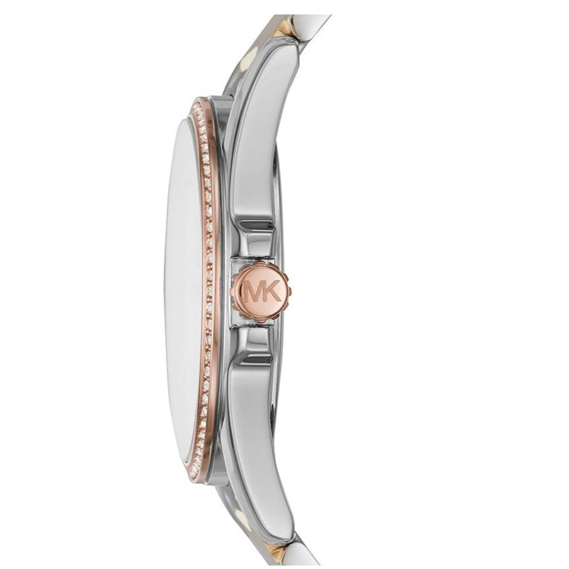 Michael Kors Whitney Quartz White Dial Two Tone Steel Strap Watch For Women - MK6686 Buy Now By Michael Kors