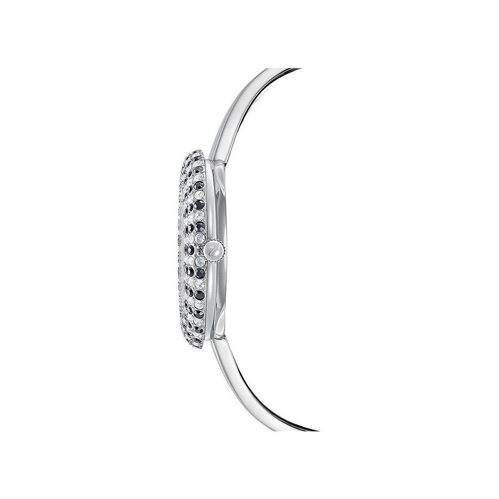 Swarovski Crystal Rose Black Dial Silver Steel Strap Watch for Women - 5484076 Buy Now By Swarovski