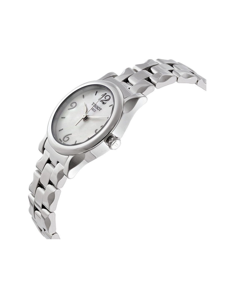 Tissot Stylis-T Mother of Pearl Dial Watch For Women - T028.210.11.117.02 Buy Now By Tissot