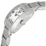 Tissot T Wave Diamonds Mother of Pearl Dial Silver Steel Strap Watch for Women - T02.1.285.74 Buy Now By Tissot