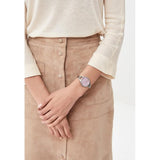 Emporio Armani Aurora Mother Of Pearl Purple Dial Silver Steel Strap Watch For Women - AR11122 Buy Now By Emporio Armani