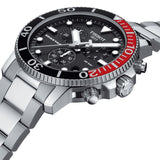 Tissot Seastar 1000 Chronograph Black Dial Silver Steel Strap Watch For Men - T120.417.11.051.01 Buy Now By Tissot