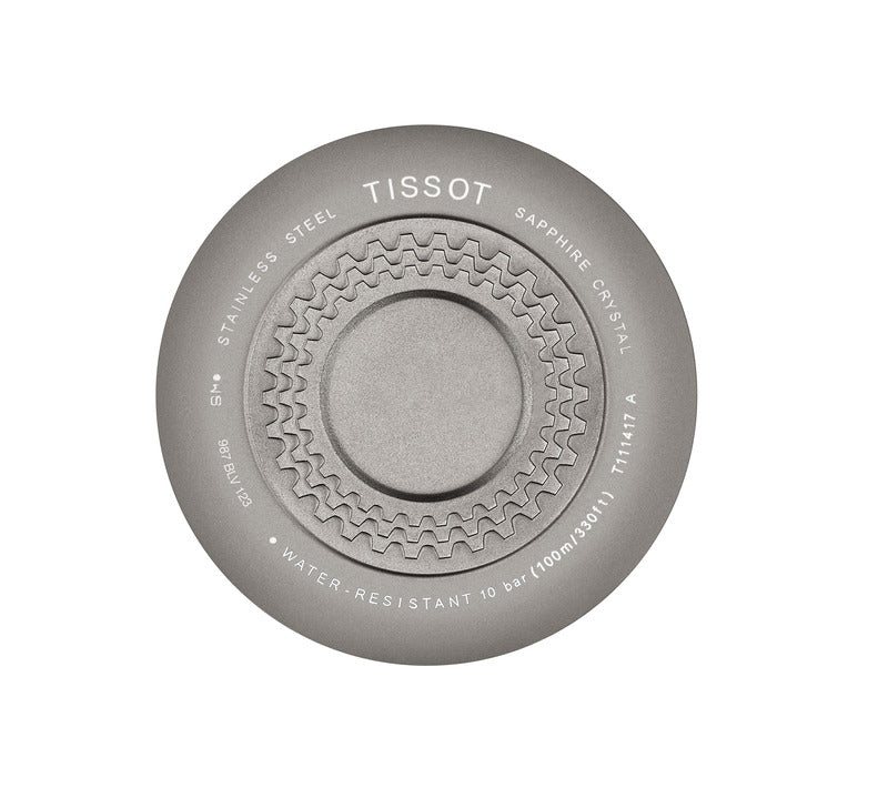 Tissot T Race Cycling Black Dial Two Tone Rubber Strap Watch For Men - T111.417.37.441.06 Buy Now By Tissot