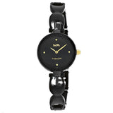 Coach Park Swarovski Crystals Black Dial Black Steel Strap Watch for Women - 14503564 Buy Now By Coach
