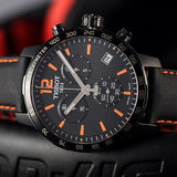 Tissot Quickster Chronograph Black Dial Watch For Men - T095.417.36.057.00 Buy Now By Tissot