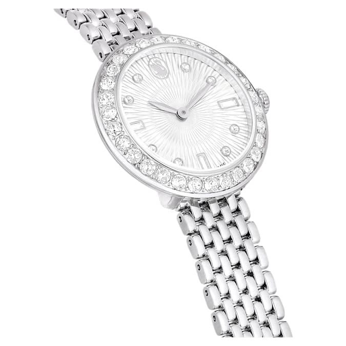 Swarovski Certa Crystals Silver Dial Silver Steel Strap Watch for Women - 5673022 Buy Now By Swarovski