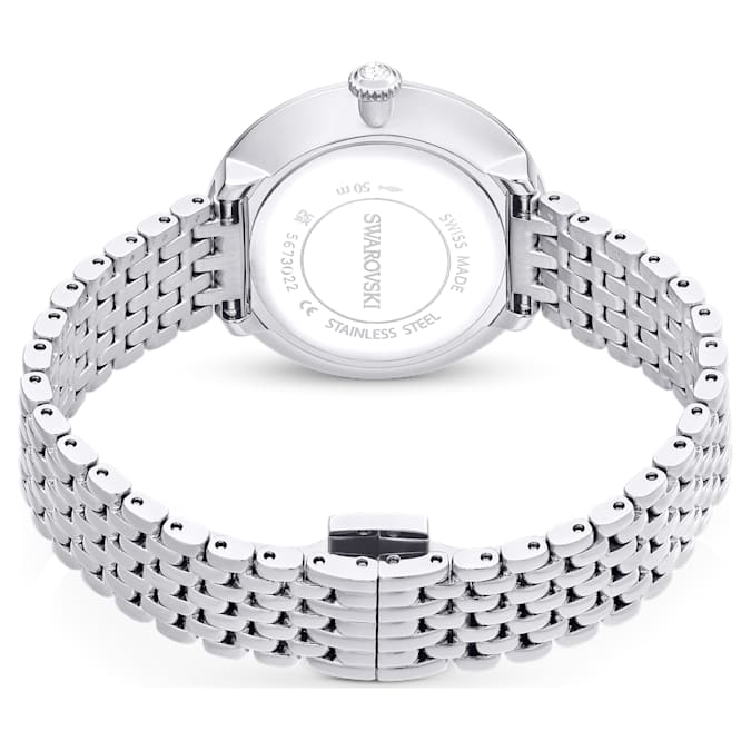 Swarovski Certa Crystals Silver Dial Silver Steel Strap Watch for Women - 5673022 Buy Now By Swarovski