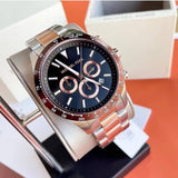 Michael Kors Layton Chronograph Black Dial Two Tone Steel Strap Watch For Men - MK8913 Buy Now By Michael Kors