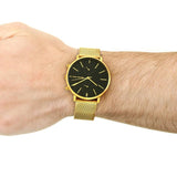 Michael Kors Jaryn Black Dial Gold Steel Strap Watch for Men - MK8503 Buy Now By Michael Kors