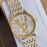 Versace Virtus Quartz White Dial Two Tone Steel Strap Watch for Women - VEHC00519 Buy Now By Versace