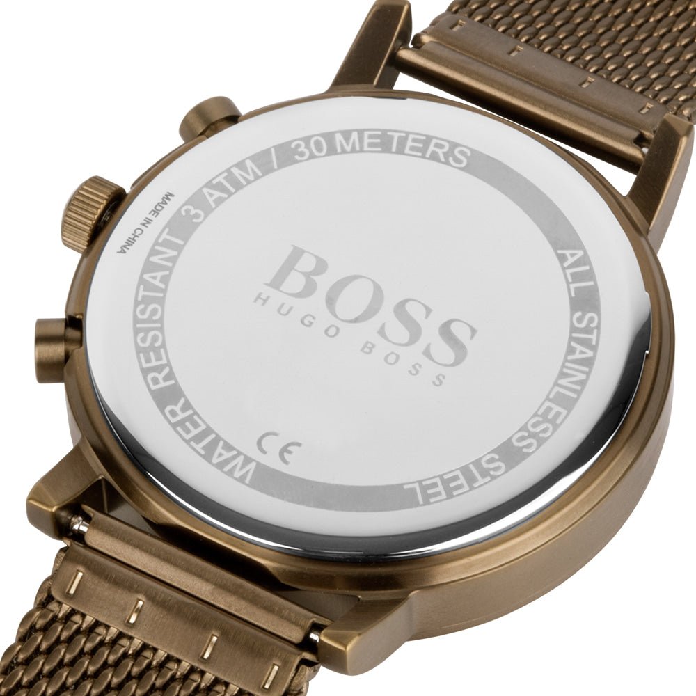 Hugo Boss Spirit Blue Dial Grey Mesh Bracelet Watch for Men - 1513693 Buy Now By Hugo Boss