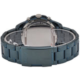 Fossil Grant Chronograph Blue Dial Blue Steel Strap Watch for Men - FS5230 Buy Now By Fossil