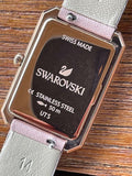 Swarovski Uptown Pink Dial Pink Leather Strap Watch for Women - 5547719 Buy Now By Swarovski