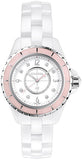 Chanel J12 Quartz Diamonds Ceramic White Dial White Steel Strap Watch for Women - J12 H4466 Buy Now By Chanel